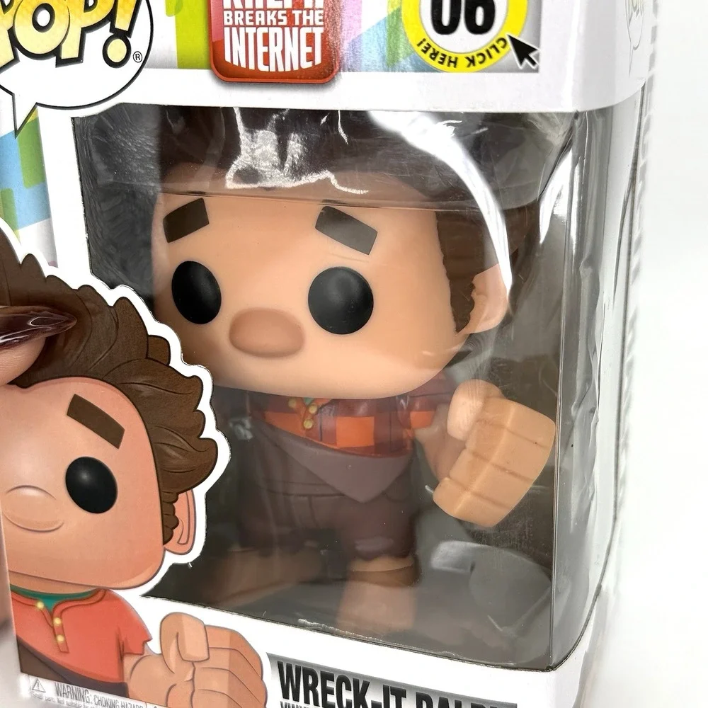 NEW! Funko Pop Disney Ralph Breaks the Internet Wreck-It Ralph #06 Vinyl‎ Figure